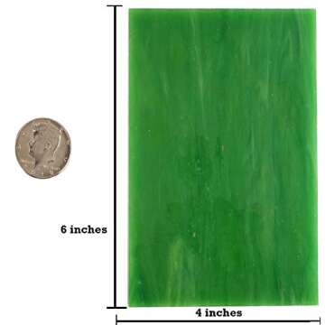 Lanyani Stained Glass Sheets Pack - Perfect for Crafting!