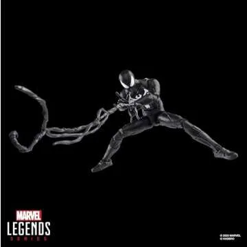 Marvel Legends Series Gamerverse Peter Parker Black Suit, Spider-Man 2 Video Game-Inspired Collectible 6 Inch Action Figure