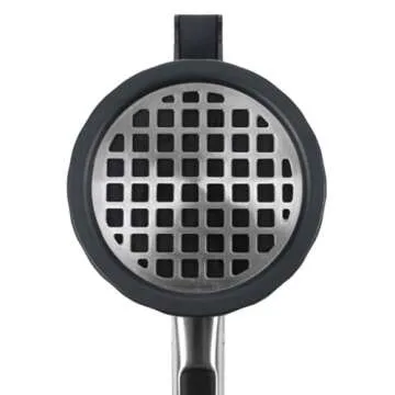 OXO Good Grips 3-in-1 Adjustable Potato Ricer, Black/Silver