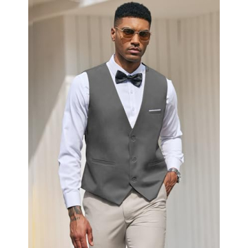 Stylish Coofandy Men's Suit Vest for All Occasions