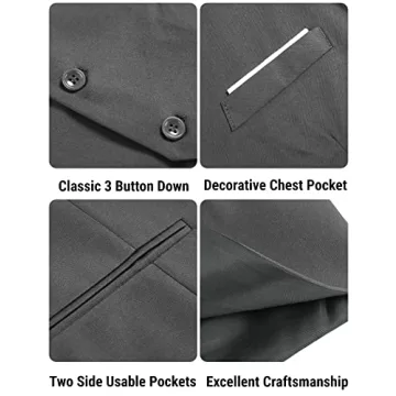Stylish Coofandy Men's Suit Vest for All Occasions