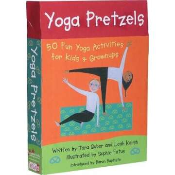 Yoga Pretzels: 50 Fun Yoga Activities for Kids & Grownups - Engaging and Playful Yoga Cards