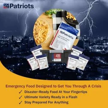 4Patriots Emergency Food Supply Kit - 192 Servings