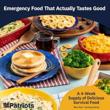 4Patriots Emergency Food Supply Kit - 192 Servings