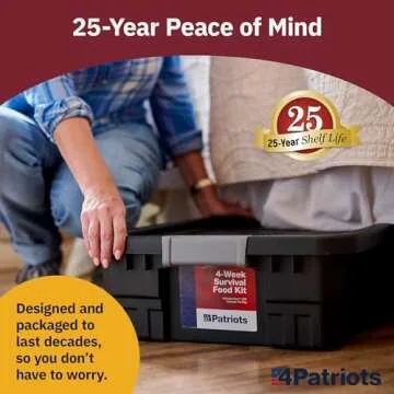 4Patriots Emergency Food Supply Kit - 192 Servings