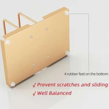 Stylish Gold Napkin Holder for Dining and Table Use - Audmore