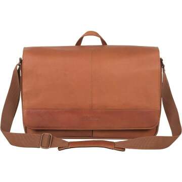 Kenneth Cole REACTION Messenger Bag - Colombian Leather