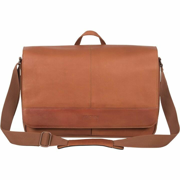 Kenneth Cole REACTION Messenger Bag - Colombian Leather