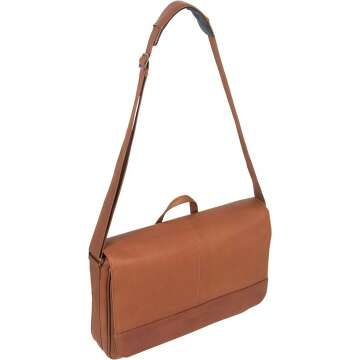 Kenneth Cole REACTION Messenger Bag - Colombian Leather