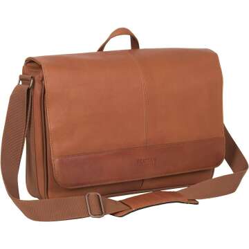Kenneth Cole REACTION Messenger Bag - Colombian Leather