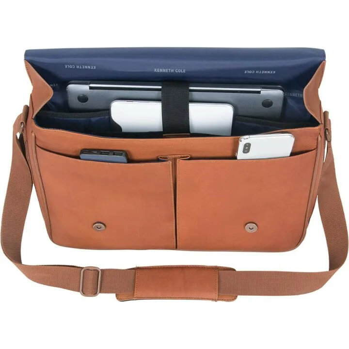 Kenneth Cole REACTION Messenger Bag - Colombian Leather