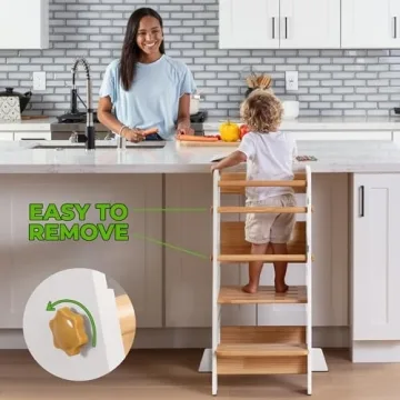 Ocodile Toddler Standing Tower - Safe Kitchen Stool Helper