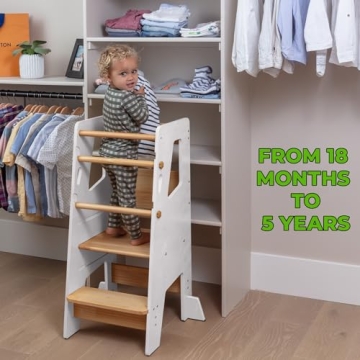 Ocodile Toddler Standing Tower - Safe Kitchen Stool Helper