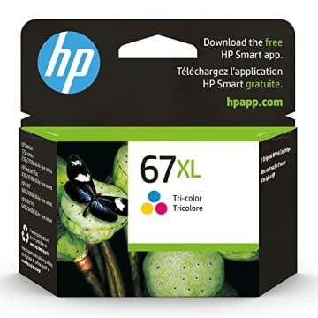 HP 67XL High-yield Ink Cartridge for Stunning Prints | Compatible