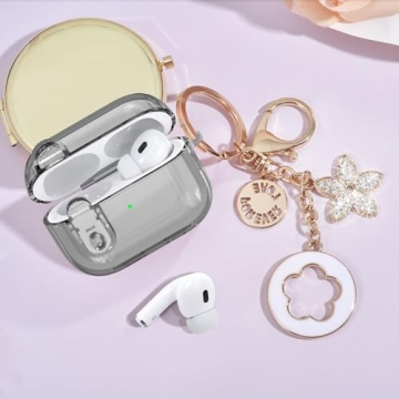 Cute and Clear Case for Apple AirPods Pro 3 2025