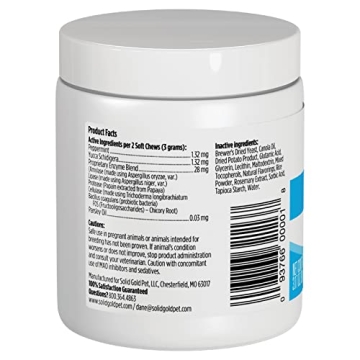 Solid Gold Stop Eating Poop for Dogs with Coprophagia; Natural, Holistic Grain-Free Supplement Chews and Powder with Peppermint & Parsley Oil