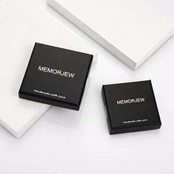 Memorjew Earrings for Women, 925 Sterling Silver Post Rose Gold Plated Letter B Initial stud Earrings Cubic Zirconia Hypoallergenic Earrings for Women Jewelry Gifts for Women