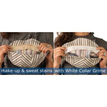 White Collar Grime: The ORIGINAL Disposable Cotton Hat and Collar Protector 10' USA Made
