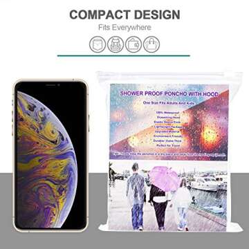 Durable Waterproof Rain Ponchos for All Occasions - 10 Pack