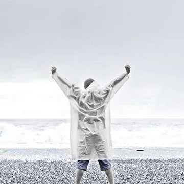 Durable Waterproof Rain Ponchos for All Occasions - 10 Pack