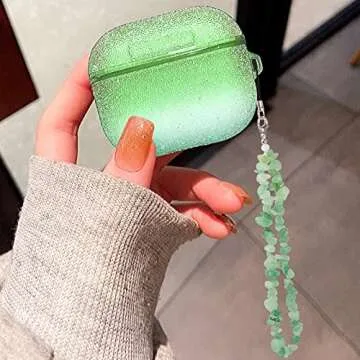 BEACE Phone Charms/Chain Strap for Women Girls-Cell Phone Case Lanyard Wrist Strap - Natural Gemstone Charms for Keychain