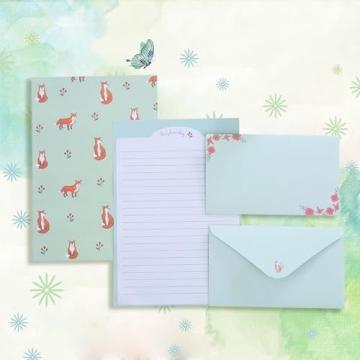 Cute 90PCS Writing Paper & Envelopes Set - 10 Styles