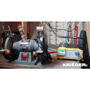 Krieger 1100 Watt 12V Power Inverter with Installation Kit