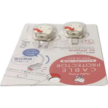 Hello Kitty Cable Protectors for iPhone - 2 Pack of Fun and Functional Accessories