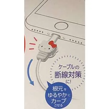 Hello Kitty Cable Protectors for iPhone - 2 Pack of Fun and Functional Accessories