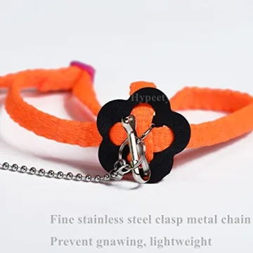 Hypeety Adjustable Bird Harness for Parrots and Cockatiels