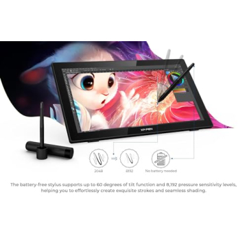 XPPen Artist 22 2nd Drawing Tablet 21.5-Inch for Creative Pros