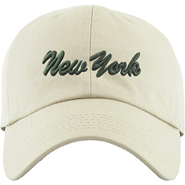 KB-LOW3 NYC Cotton Cap Adjustable Hat for Everyone