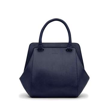 Matt & Nat Sheenan Handbag, Dwell Collection, Allure (Blue), Medium