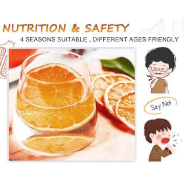 Dried Orange Slices - Sugar-Free Natural Fruit for Cocktails