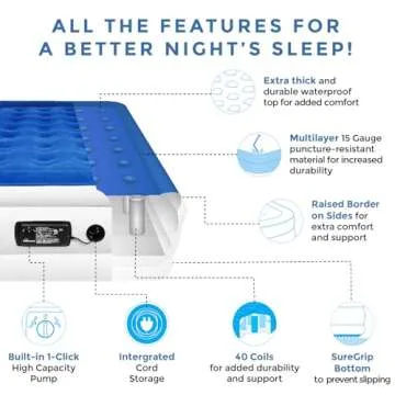 SoundAsleep Dream Series Luxury Air Mattress Twin Size