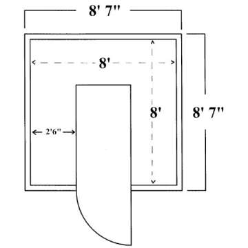 Deer-Proof Just Add Lumber Vegetable Garden Kit - 8'x8'