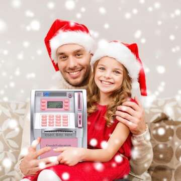 2024 Interactive ATM Piggy Bank for Kids & Adults