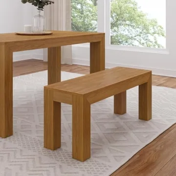 Plank+Beam 60 Inch Dining Bench - Solid Wood for Family Dining Experience