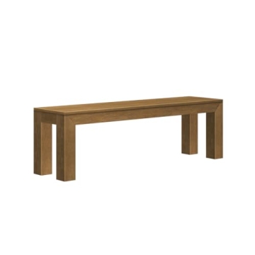 Plank+Beam 60 Inch Stylish Wood Dining Bench