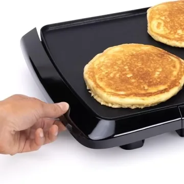 Presto Electric Griddle with Nonstick Surface and Heat Control