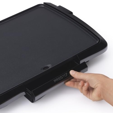 Presto Electric Griddle with Nonstick Surface and Heat Control