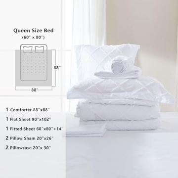Gotroolhome Boho Comforter Queen Set, All Seasons Bedding