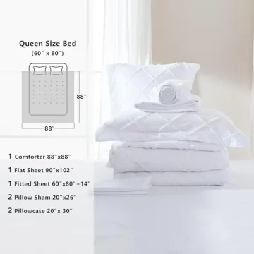 Gotroolhome Boho Comforter Queen Set, All Seasons Bedding