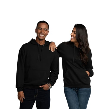 Soft Fleece Hoodies for Men - Black X-Large