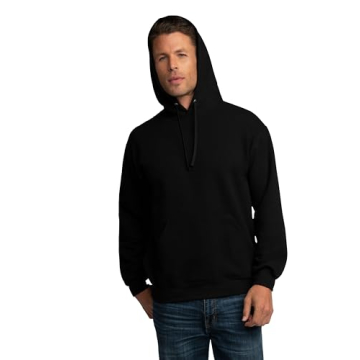 Soft Fleece Hoodies for Men - Black X-Large