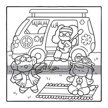 Cozy Eras: Cute Coloring Book for Adults and Teens with Adorable Characters and Nostalgic Scenes for Relaxation (Comfy and Cozy Coloring Books)