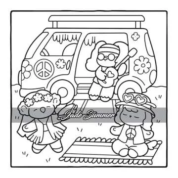 Cozy Eras: Cute Coloring Book for Adults and Teens with Adorable Characters and Nostalgic Scenes for Relaxation (Comfy and Cozy Coloring Books)