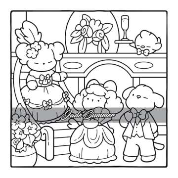 Cozy Eras: Cute Coloring Book for Adults and Teens with Adorable Characters and Nostalgic Scenes for Relaxation (Comfy and Cozy Coloring Books)