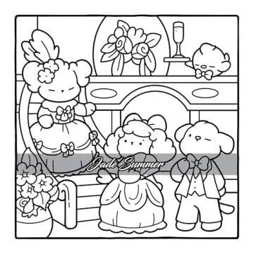 Cozy Eras: Cute Coloring Book for Adults and Teens with Adorable Characters and Nostalgic Scenes for Relaxation (Comfy and Cozy Coloring Books)