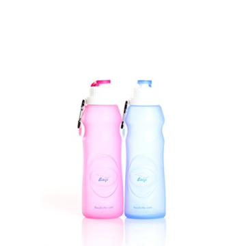 Eco-Friendly Baiji Collapsible Silicone Water Bottle for Hydration
